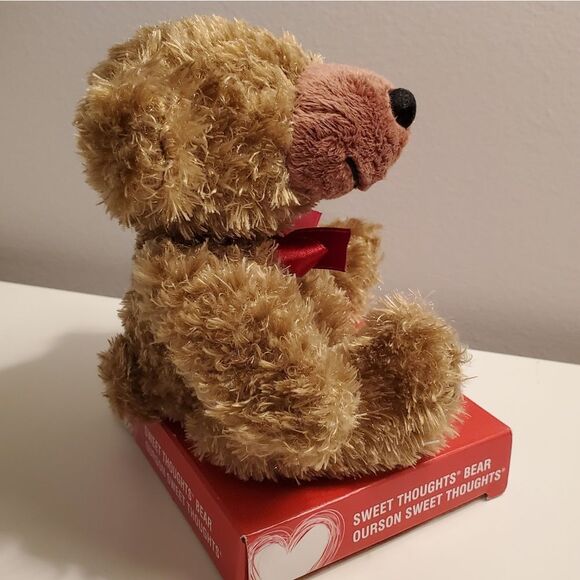 🌺 3/$25  Sweet Thoughts Bear, 6" plush - Picture 6 of 7